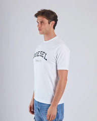 DIESEL PAXON TEE DEVO WHITE