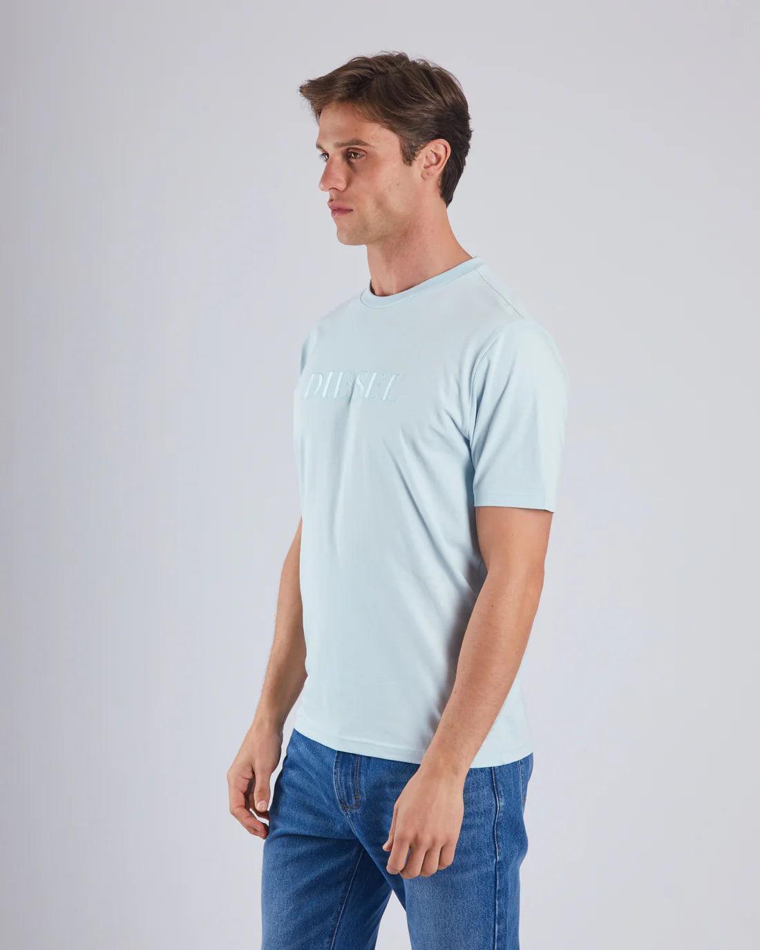 DIESEL PEARSON TEE BAYAMO BLUE