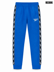 Boys' Athletic Side-Tape Track Pants (Blue)