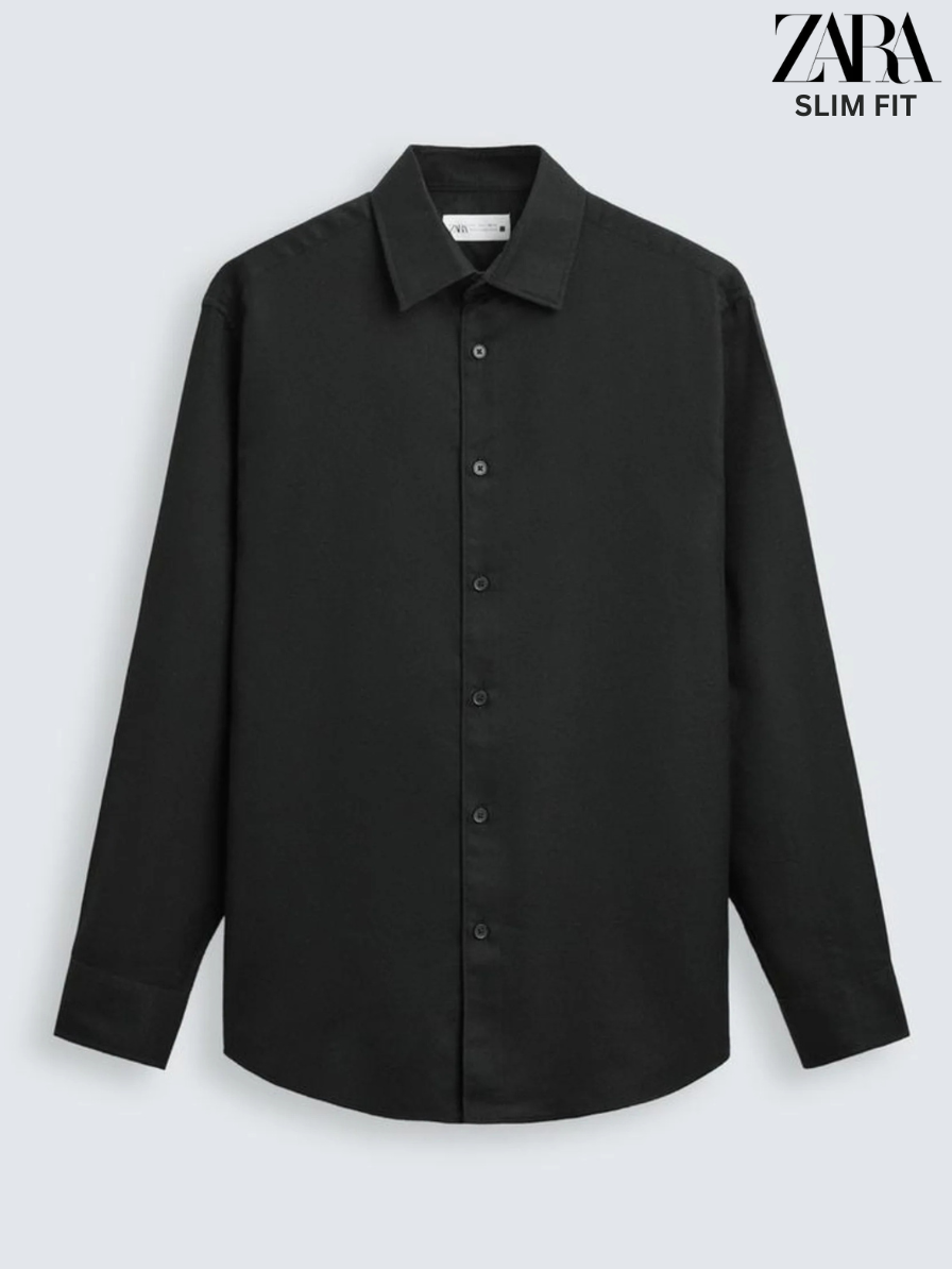 MEN TEXTURED SLIM FIT SHIRT