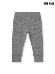 Boys' Heather Gray Cotton Jogger Pants | Comfortable Everyday Casual Pants