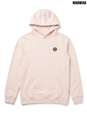 Roadwear Girls Soft Blush Pink Fleece Pullover Hoodie with Chest Crest Patch| SM GARMENTS
