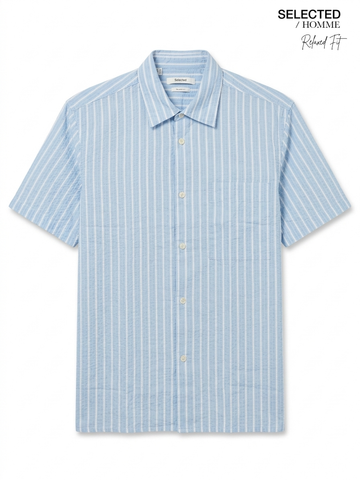 Men Cashmere Cotton Blend Shirt