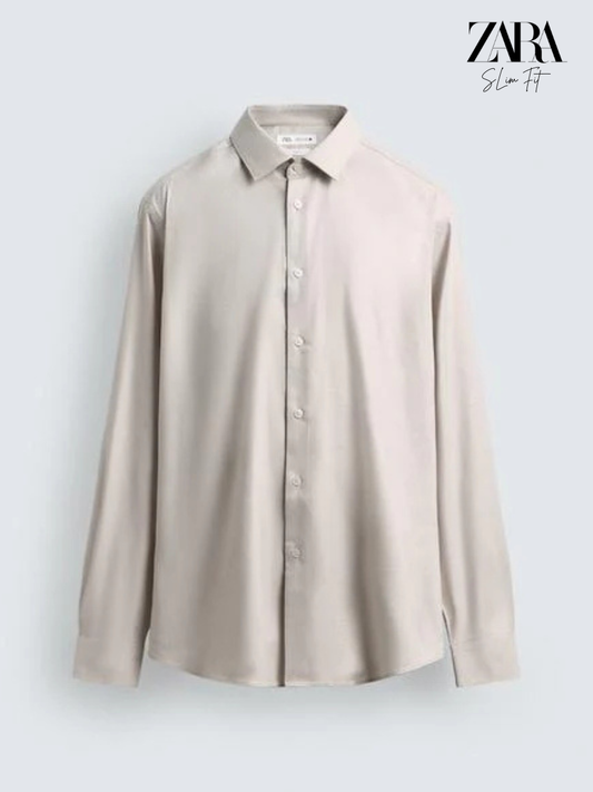SLIM FIT TEXTURED SHIRT