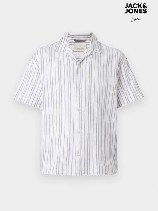 Men Premium Dobby Resort Linen Shirt