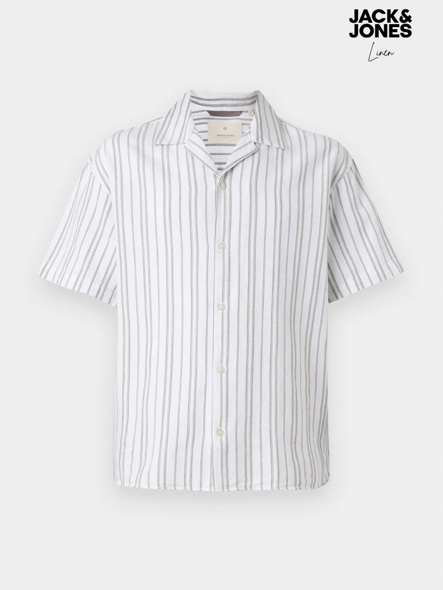 Men Premium Dobby Resort Linen Shirt