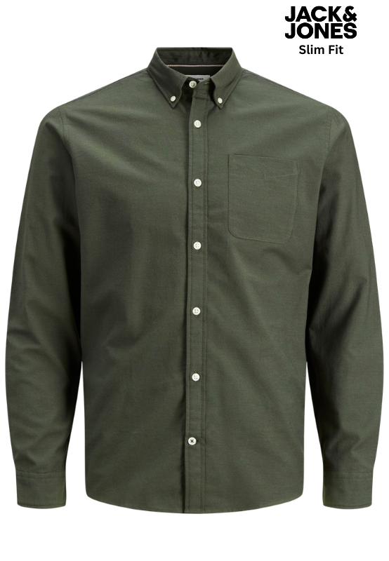 Men Slim Fit Casual Shirt