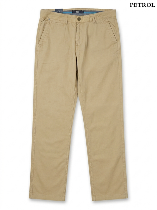 Petrol Industries Men Tapered Fit Chino