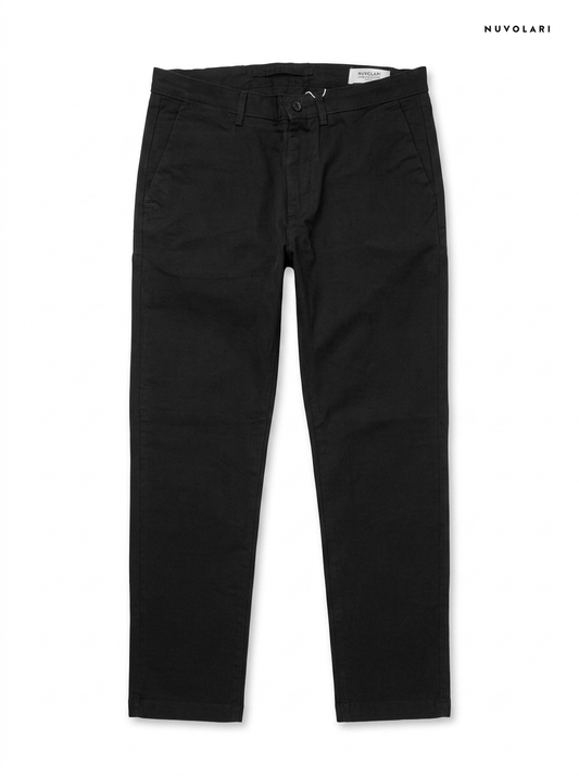 NUVOLARI Men's Basic Chino