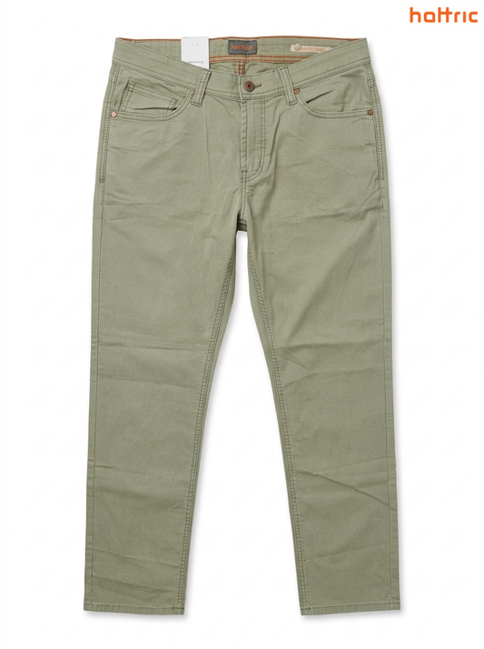 Hattric 5-Pocket Parker Comfort-Stretch