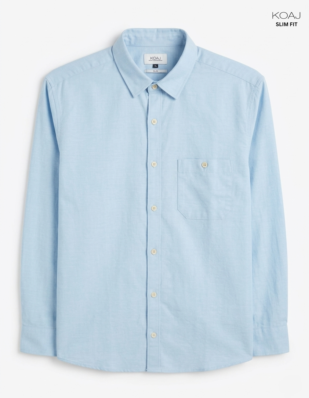 Men Cotton Sport Collar Shirt