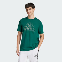 Men Tech Outline Graphic T-Shirt