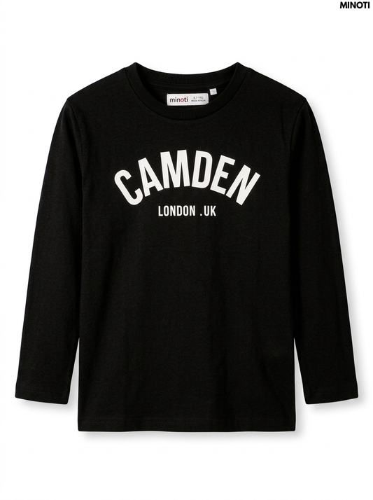 Imported Girls Black "CAMDEN" T-Shirt