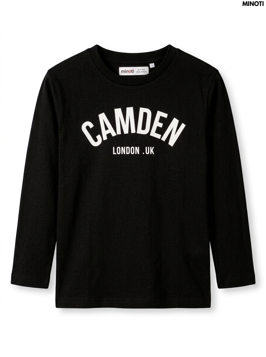 Imported Girls Black "CAMDEN" T-Shirt