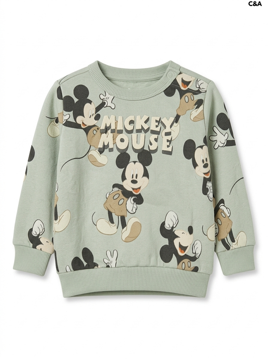 Imported Boys Character Graphic Long-Sleeve Pullover