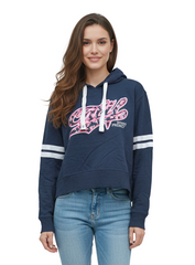 WOMENS CROP STYLE HOODIE