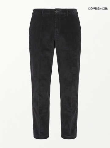 Doppelganger Men's Comfort Fit Velvet Trousers