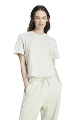 Women Essentials 3-Stripes Single Jersey Crop Top