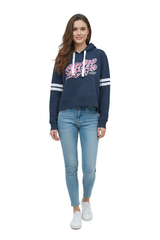 WOMENS CROP STYLE HOODIE