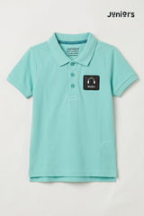 JUNIOR Boys Badge Polo Shirt