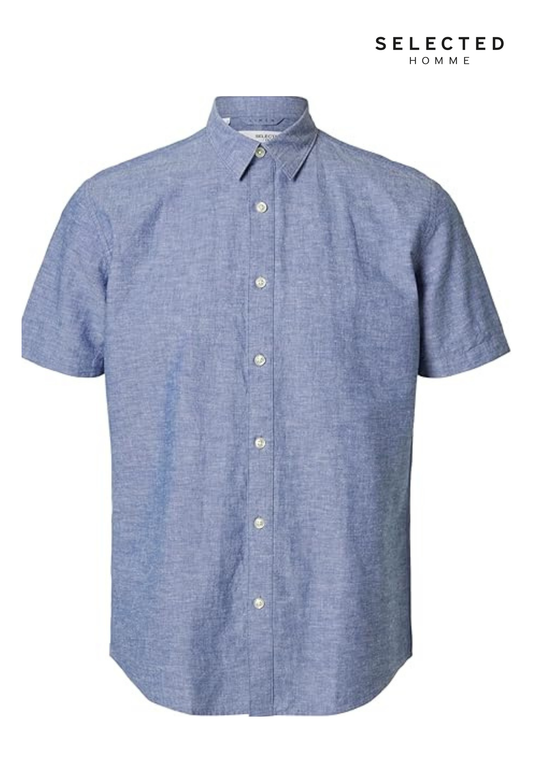SELECTED HOMME Men SS Noos Short Sleeve Shirt