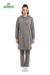 WOMENS LONG HOODIE
