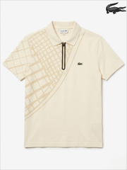 Lacoste Men's Graphic Zip Polo Shirt