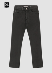 DL1961 Emie Straight High Rise Black Jeans