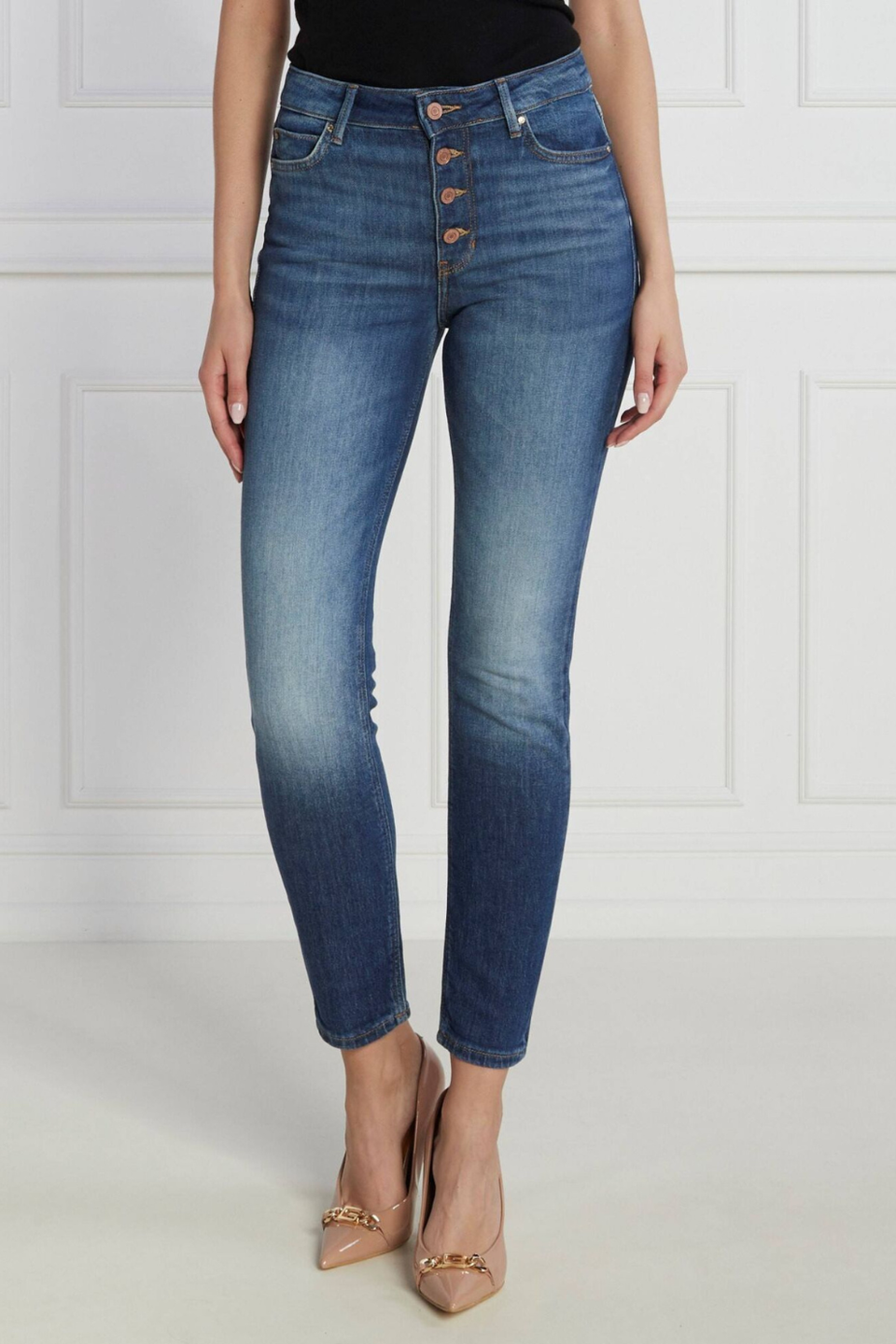 Guess 1981 Women Skinny Fit High Waist Jeans