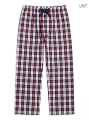 UNIT Nightwear Relaxed Fit Cotton Trouser