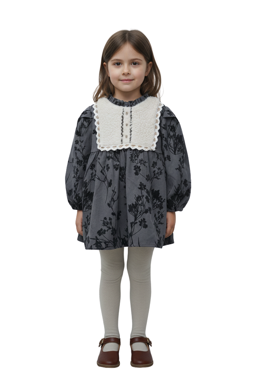 GIRLS PRINTED DRESS