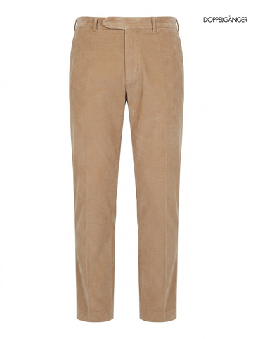 Doppelganger Men's Classic Trousers Velvet Regular Fit