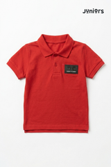 JUNIOR Boys Badge Polo Shirt