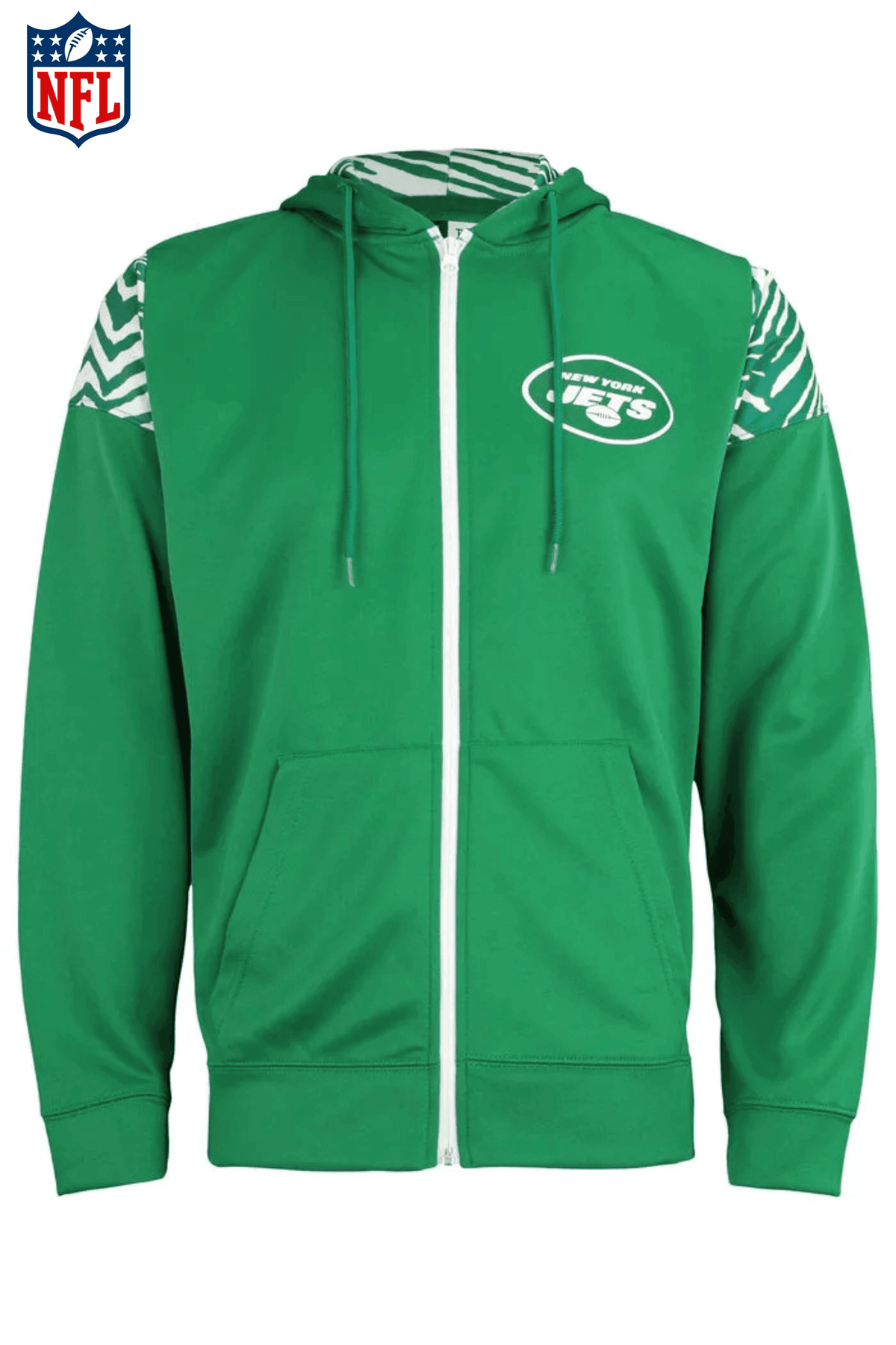 UNISEX NFL Team Color Full Zip Hoodie