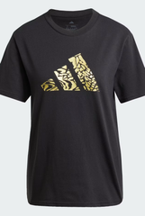 Women Tech Metallic Graphic Tee