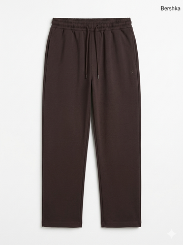 Bershka Straight-Leg Drawstring Lounge Pants