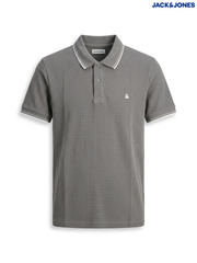 JJ Mens Austin Polo Waffle