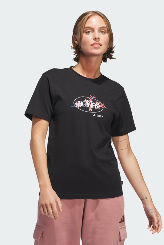 Womens Elements Radiate Floral Graphic Tee