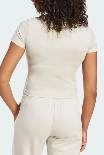 Women Baby Look Essentials 3-Stripes Slim T-Shirt