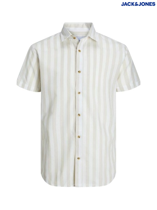 JACK & JONES Men's Oxford Stripe Shirt