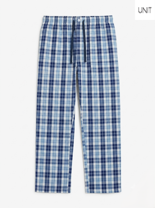 UNIT Nightwear Relaxed Fit Cotton Trouser