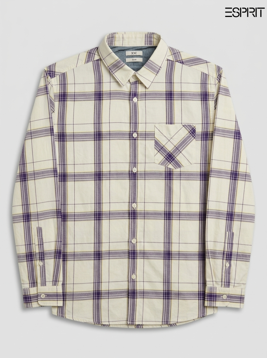 EDC Men's Everyday Plaid Button-Down