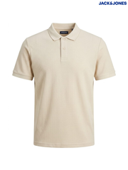JJ Mens Austin Polo Waffle