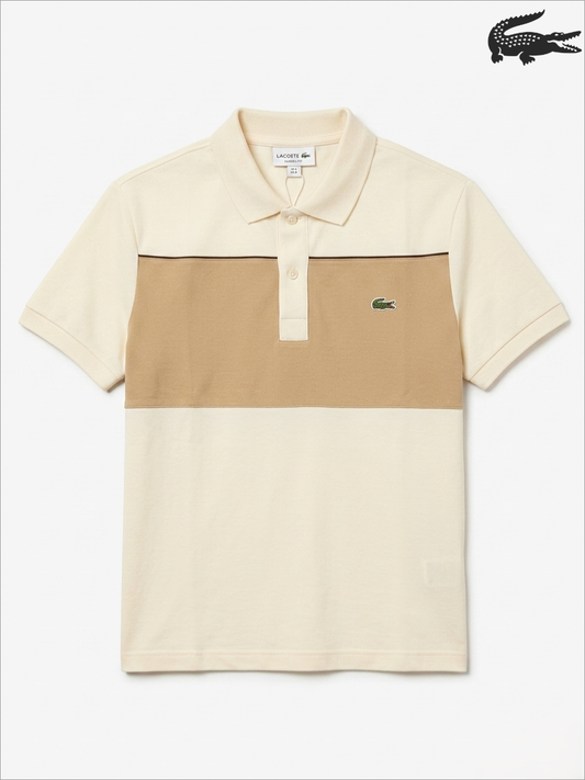 Lacoste Men's Colorblock Chest Band Polo Shirt