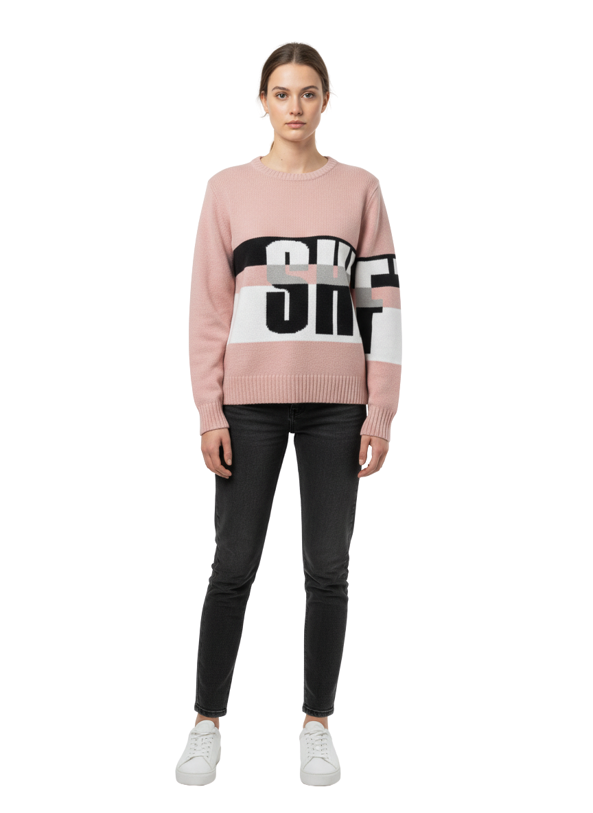RT WOMENS PINK SWEATER