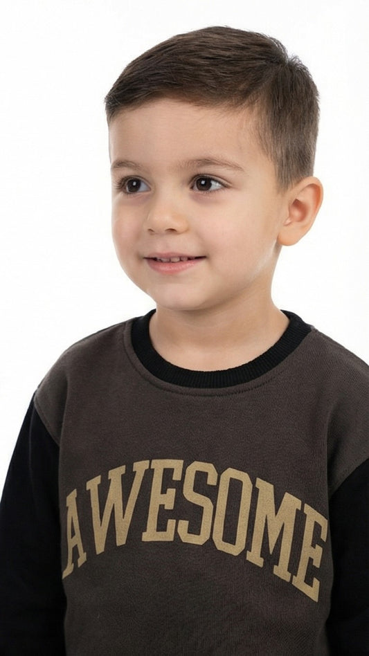 روڈ ویئر بوائز پرنٹ شدہ سویٹ شرٹ