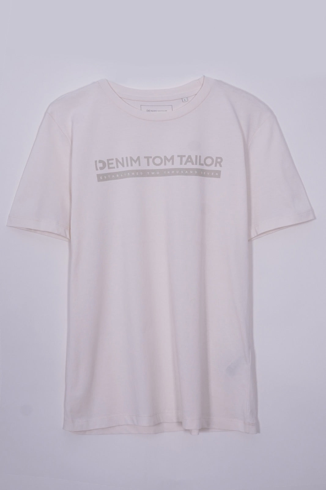 TOM TAILOR Round Neck T-Shirt With Logo