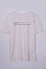 TOM TAILOR Round Neck T-Shirt With Logo