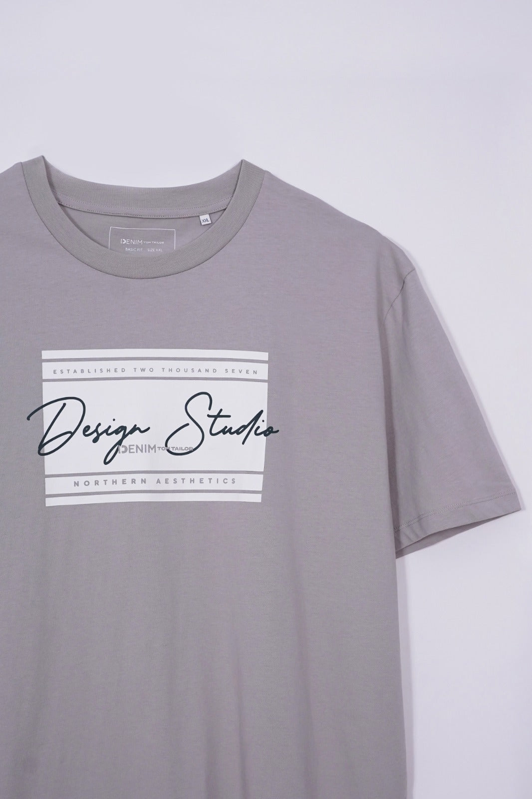 TOM TAILOR Printed Round Neck T-Shirt