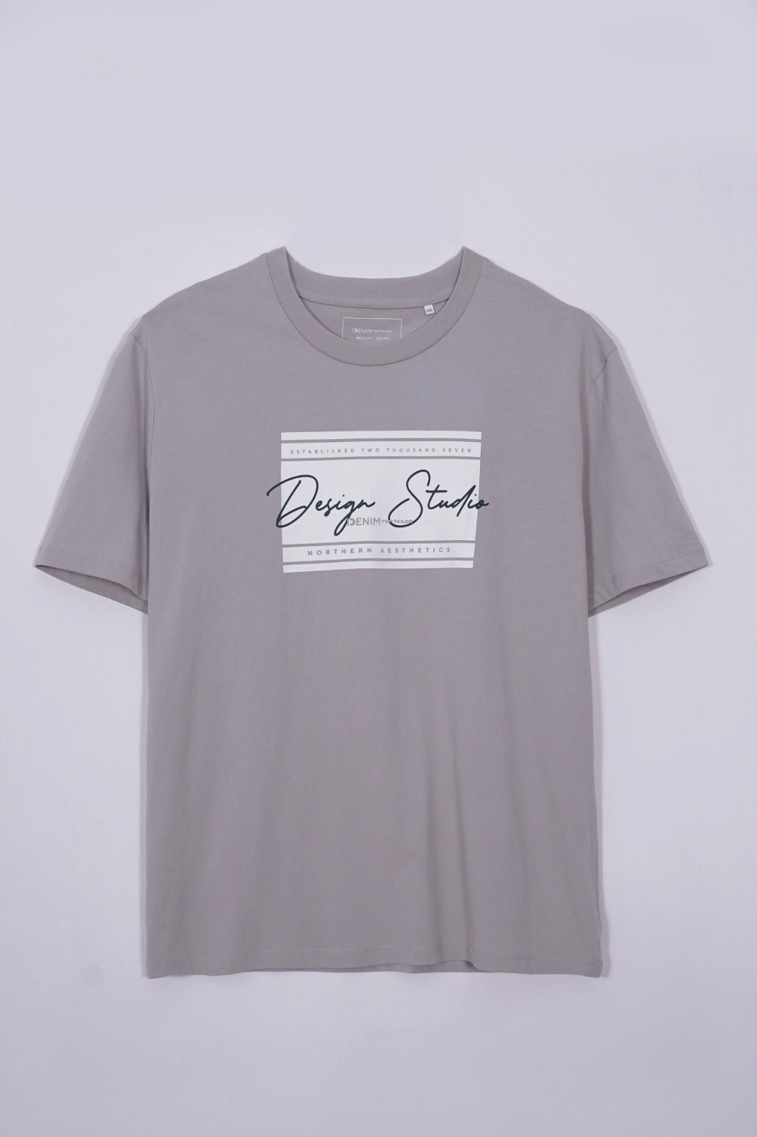 TOM TAILOR Printed Round Neck T-Shirt